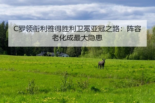 C罗领衔利雅得胜利卫冕亚冠之路：阵容老化成最大隐患